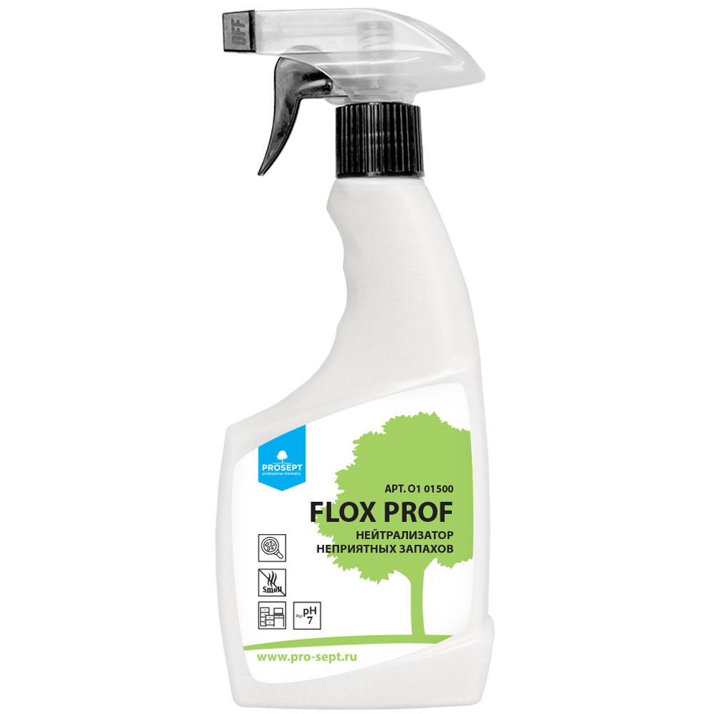 FLOX - нейтрализация запахов FLOX PROF 0.5 л