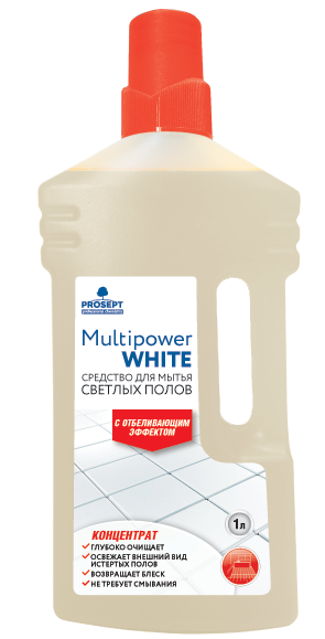 MULTIPOWER - мытье и защита полов Multipower White 1 л