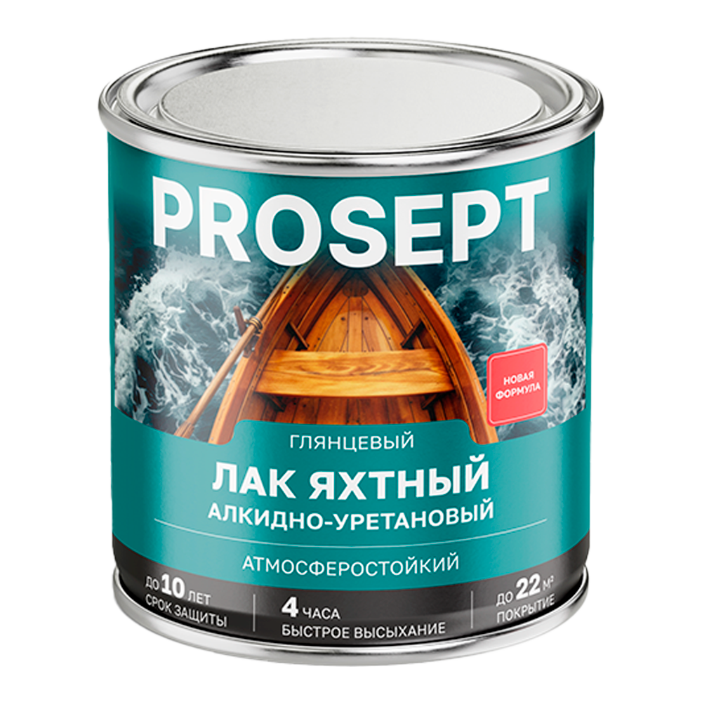 Строительная химия Лак яхтный, глянцевый, 2 л
