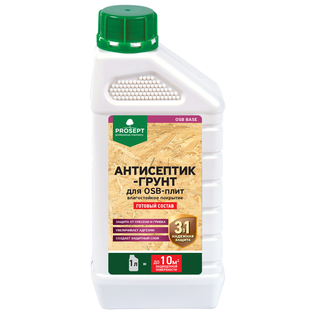 Составы для OSB Защита для OSB-плит 1 л