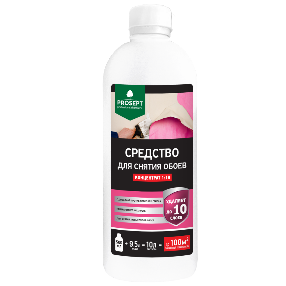 Строительная химия Средство для снятия обоев, 500 мл